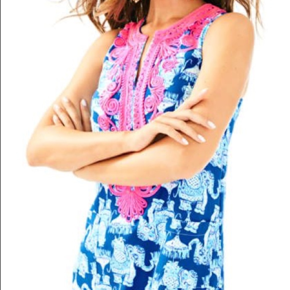 Lilly Pulitzer CARLOTTA STRETCH SHIFT DRESS NWT